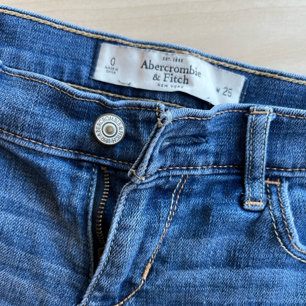 Abercrombie & Fitch Jean Shorts - Picture 2 of 6